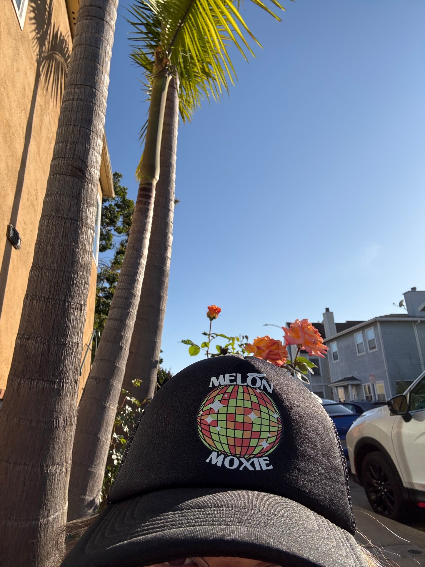 Melon Moxie Logo Trucker Hat