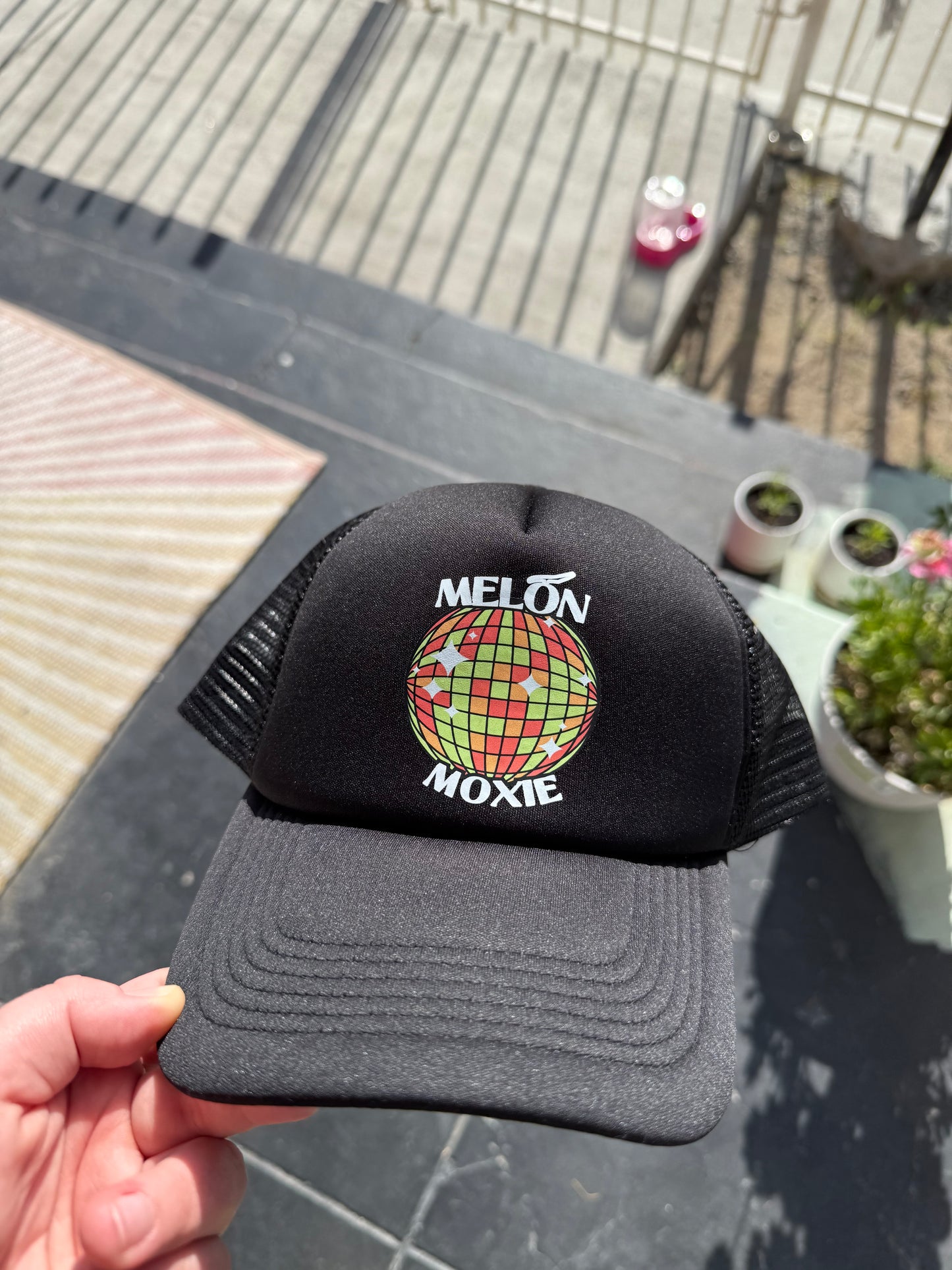 Melon Moxie Logo Trucker Hat