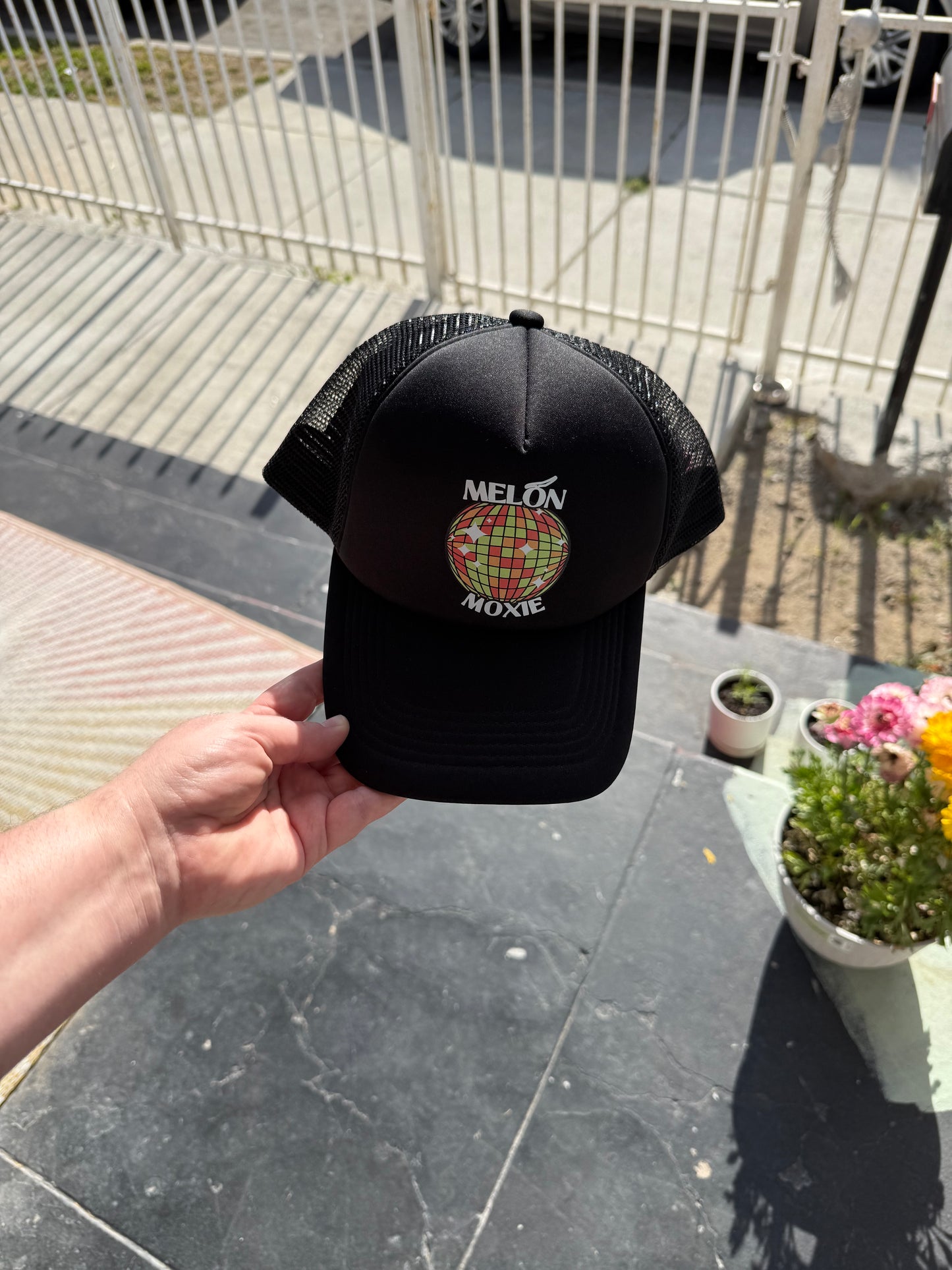 Melon Moxie Logo Trucker Hat